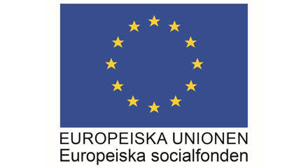 EU-flagga för Europeiska Socialfonden